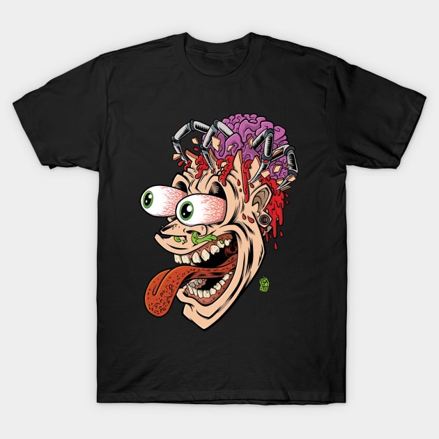 Brain Buster T-Shirt by FatRocketStudios